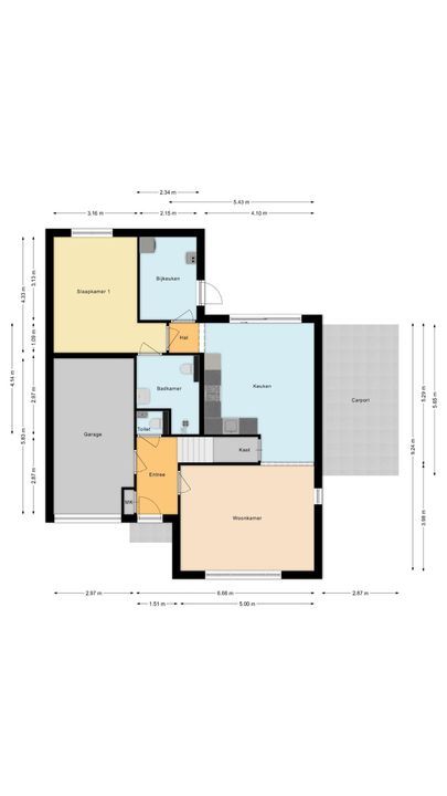 Leghorn 4, Meppel plattegrond-38