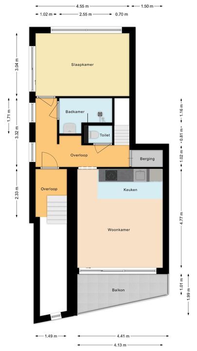 Kifhoek 6 B, Meppel plattegrond-25