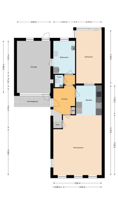 Dorpsstraat 73 a, De Wijk plattegrond-39