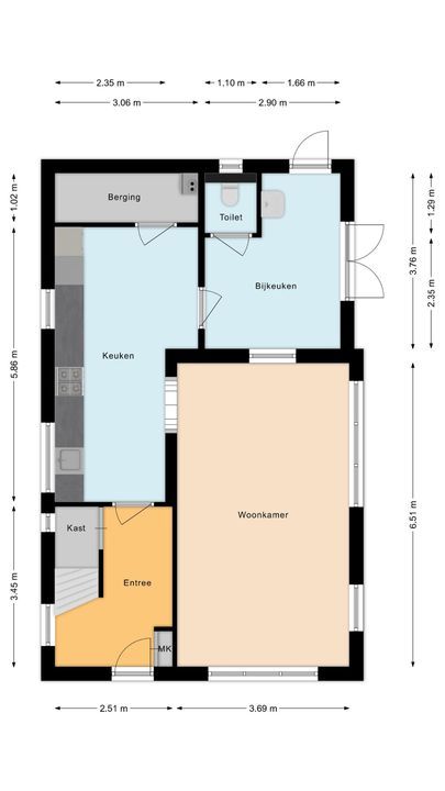 Ds A.C. van Raalteweg 26, Wanneperveen plattegrond-32
