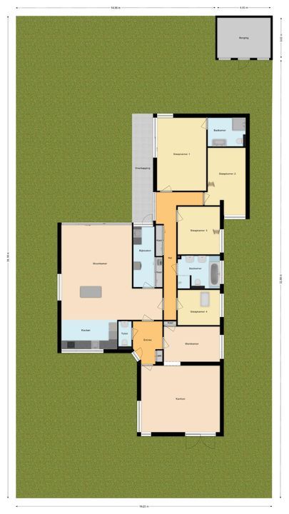 Eikepage 21, Meppel plattegrond-55