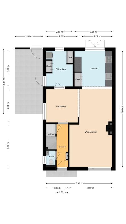 Ds A.C. van Raalteweg 1, Wanneperveen plattegrond-45