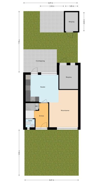 Donker Curtiusstraat 20, Meppel plattegrond-31