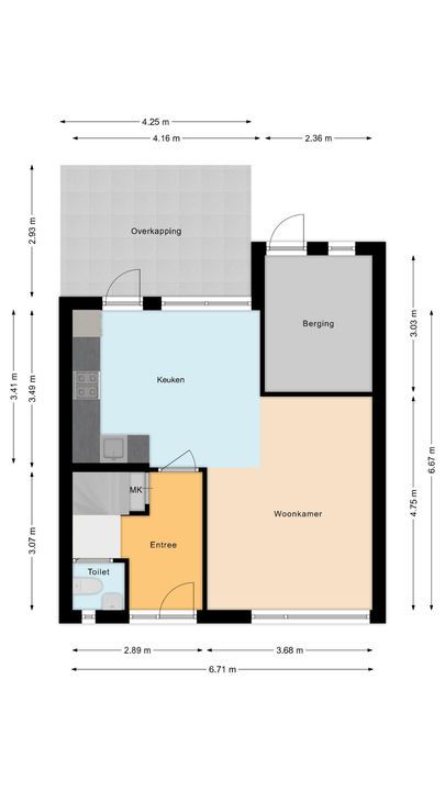 Donker Curtiusstraat 20, Meppel plattegrond-31