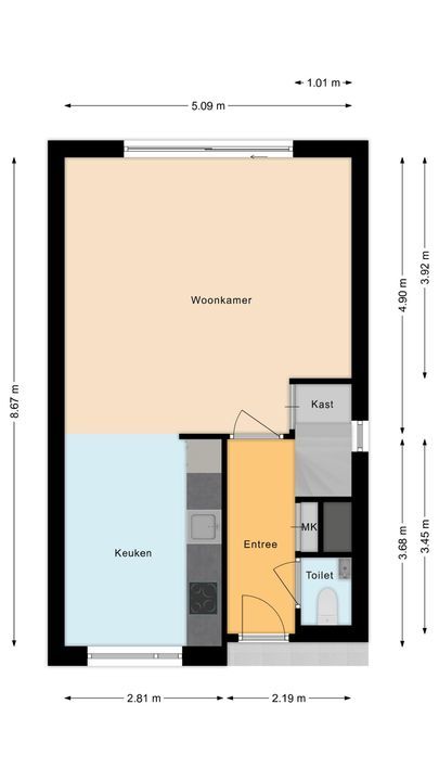Concordiastraat 49, Meppel plattegrond-27