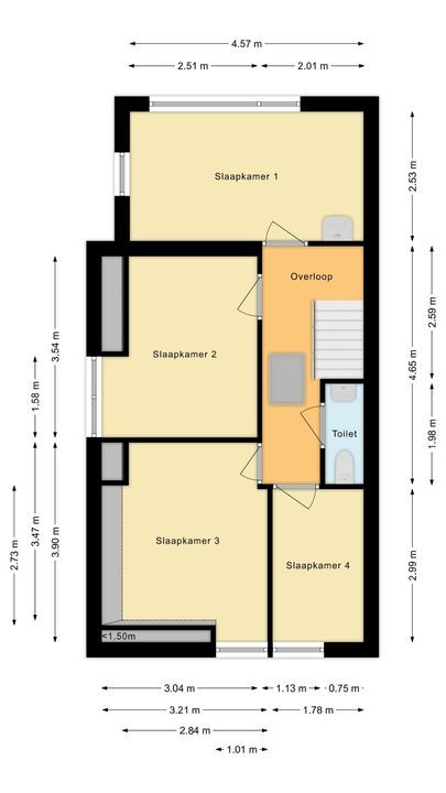 Prins Hendrikstraat 12, Meppel plattegrond-29