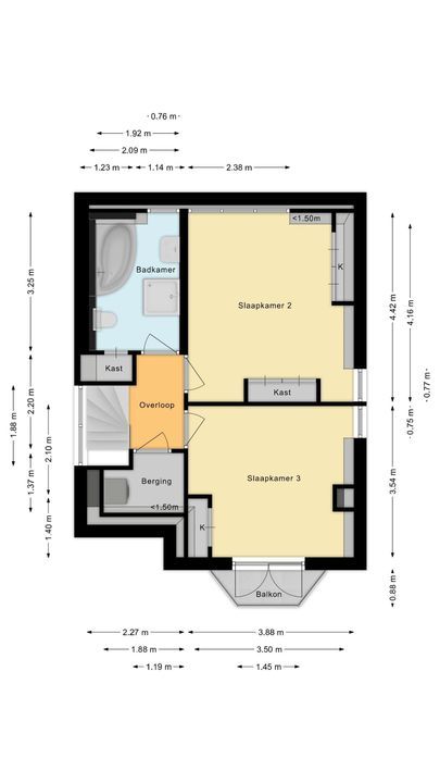 Kastanjelaan 20, Meppel plattegrond-37