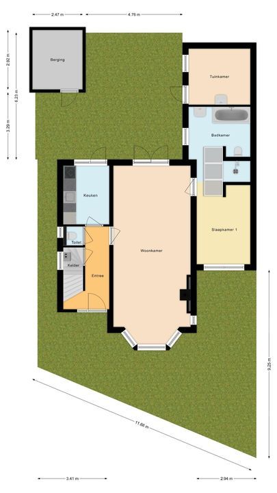 Kastanjelaan 20, Meppel plattegrond-37