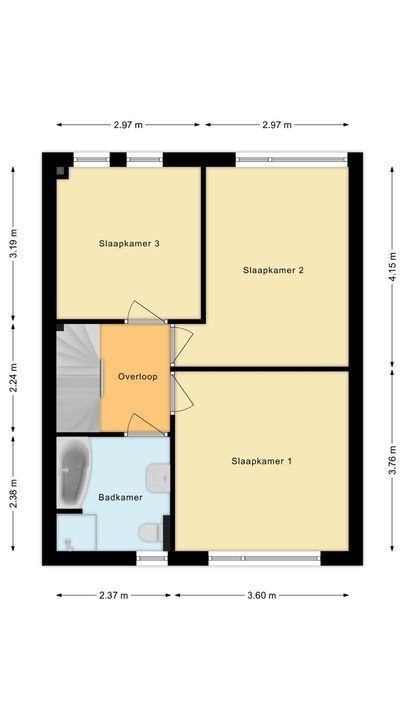 Tuinweg 57, Meppel plattegrond-37