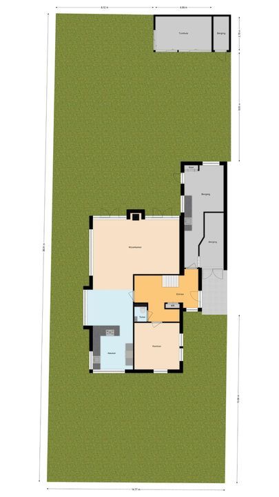 Postweg 43 c, De Wijk plattegrond-57