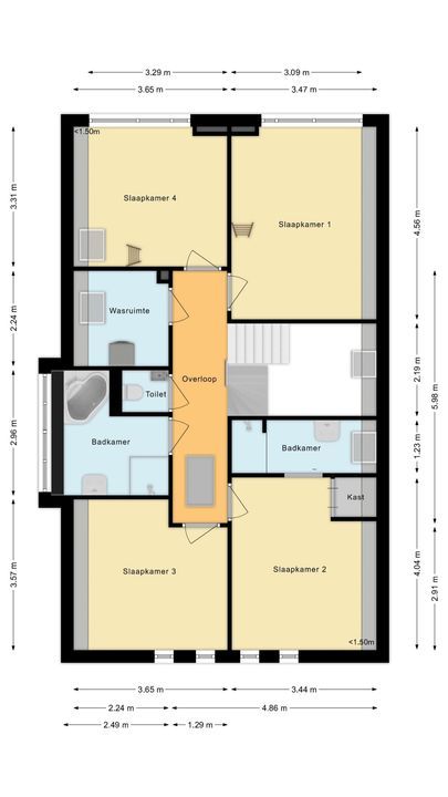 Postweg 43 c, De Wijk plattegrond-57