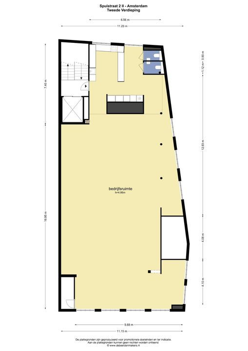 Spuistraat 2, Amsterdam plattegrond-20