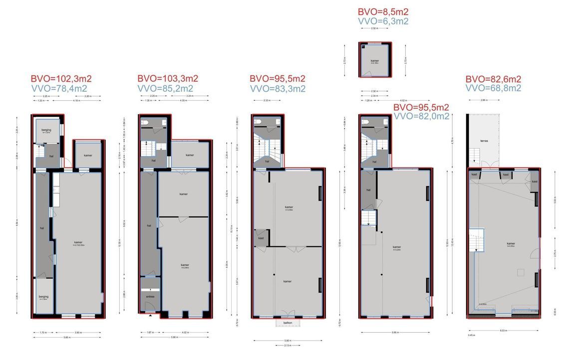 Stadhouderskade 140 -141, Amsterdam plattegrond-3