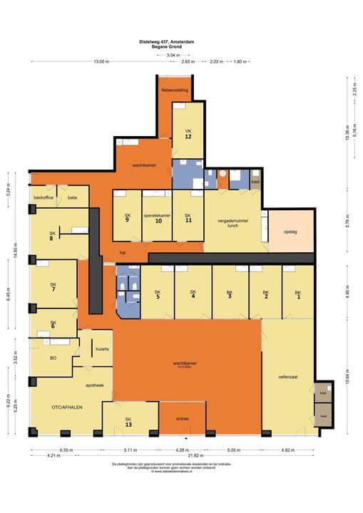 Distelweg 437, Amsterdam plattegrond-35
