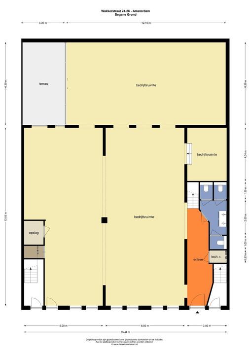 Wakkerstraat 24 -26, Amsterdam plattegrond-14