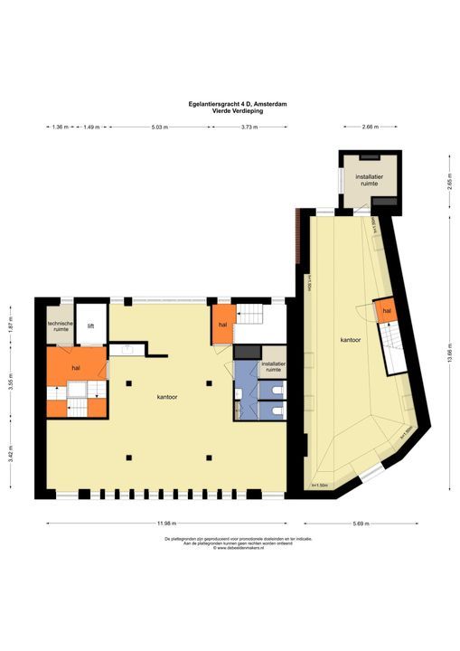 Prinsengracht 108 C+D, Amsterdam plattegrond-21