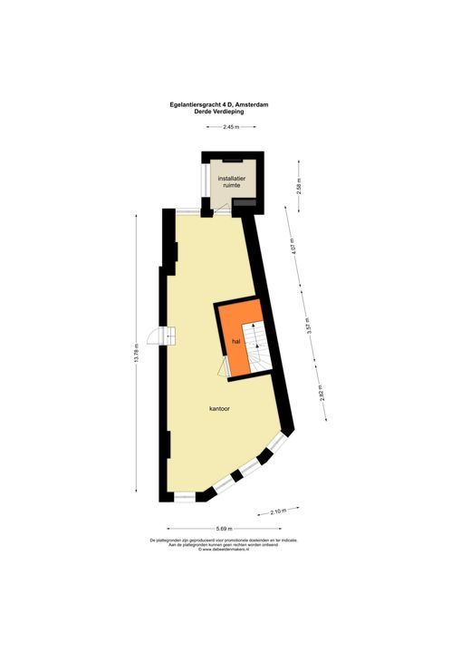 Prinsengracht 108 C+D, Amsterdam plattegrond-21