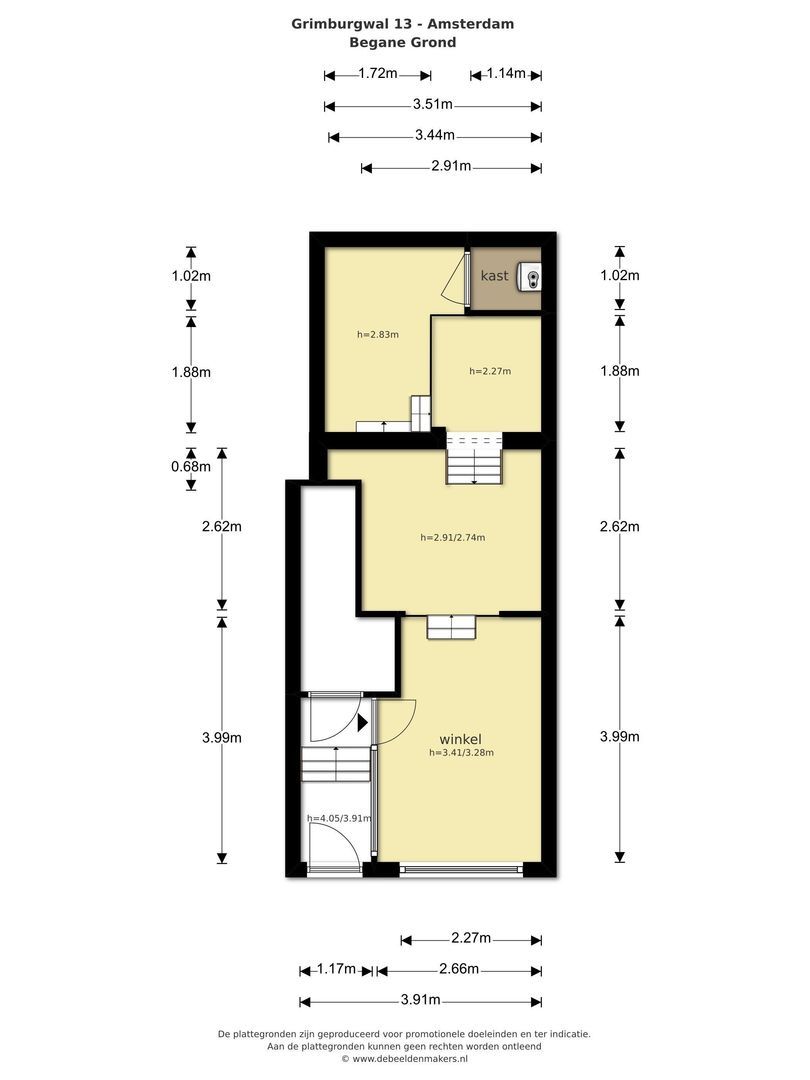 Grimburgwal 13, Amsterdam foto-13 blur