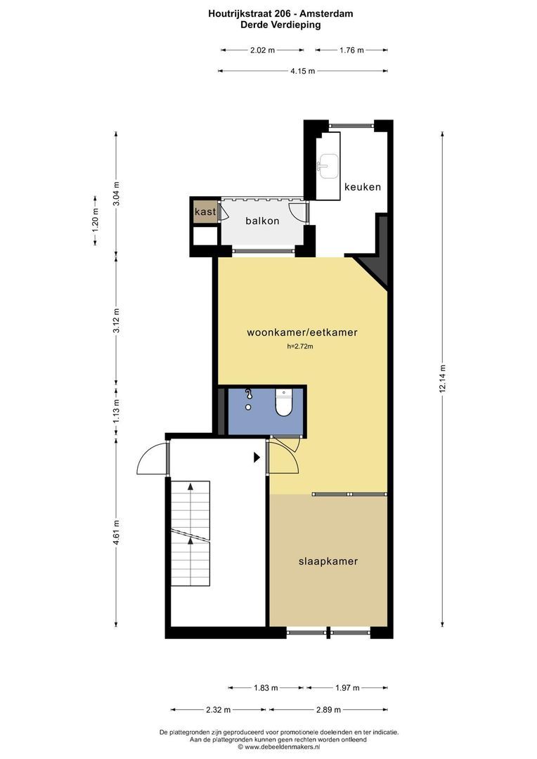 Houtrijkstraat 198, Amsterdam foto-3 blur