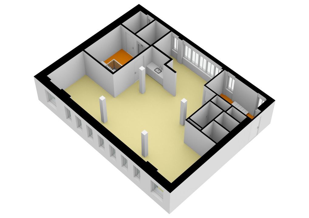 Prinsengracht 108 B, Amsterdam plattegrond-17