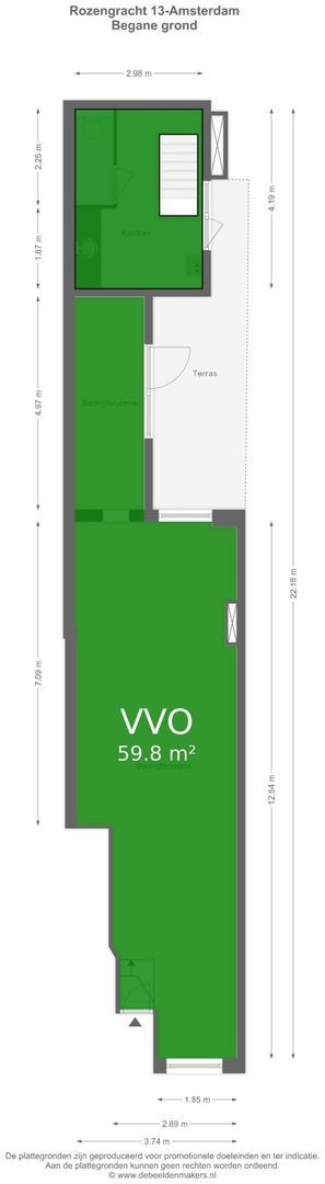 Rozengracht 13 B, Amsterdam foto-15 blur