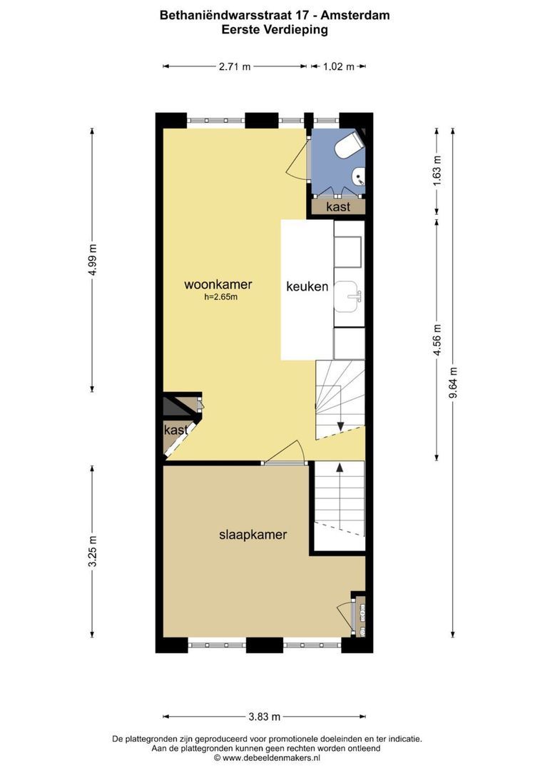 Bethaniëndwarsstraat 17 H, Amsterdam foto-38 blur