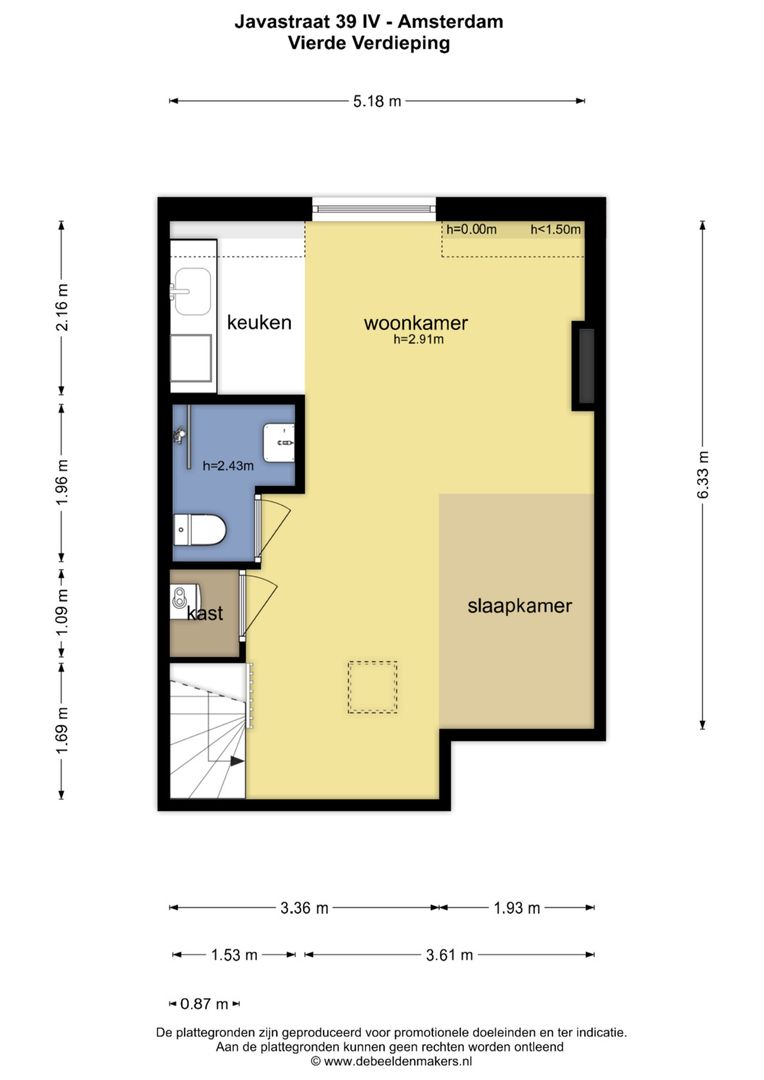 Javastraat 39 H, Amsterdam foto-34 blur