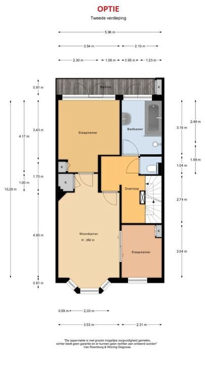 Woestduinstraat 31 H, Amsterdam plattegrond-61