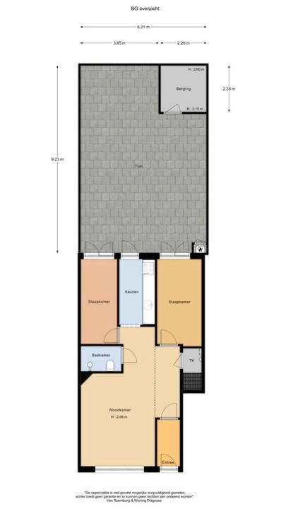 Woestduinstraat 31 H, Amsterdam plattegrond-61