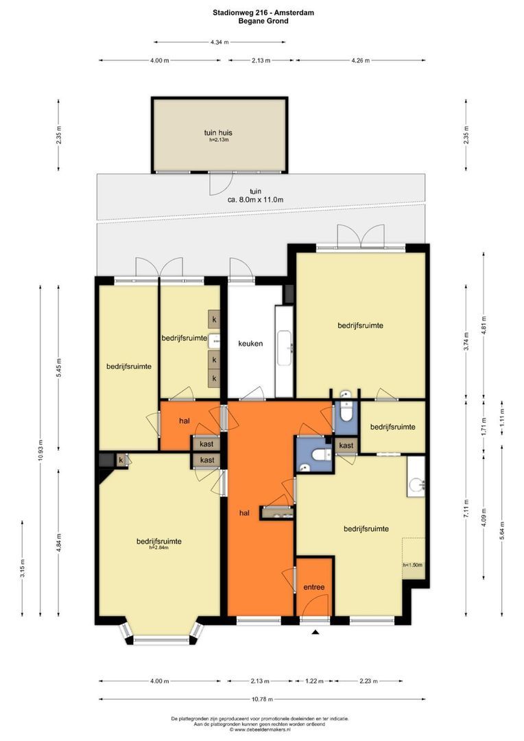 Stadionweg 216, Amsterdam foto-21 blur