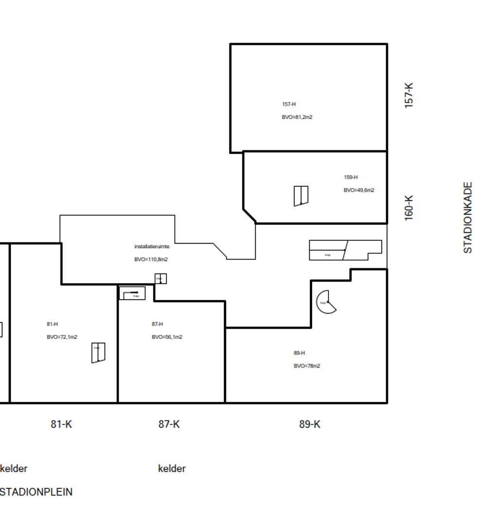 Stadionkade 160 O, Amsterdam foto-15 blur