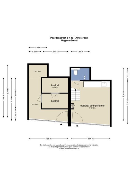 Paardenstraat 8, Amsterdam plattegrond-18