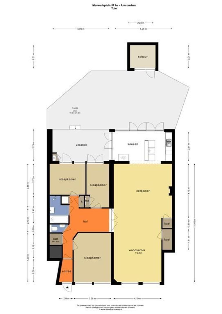 Merwedeplein 57 H, Amsterdam foto-56 blur