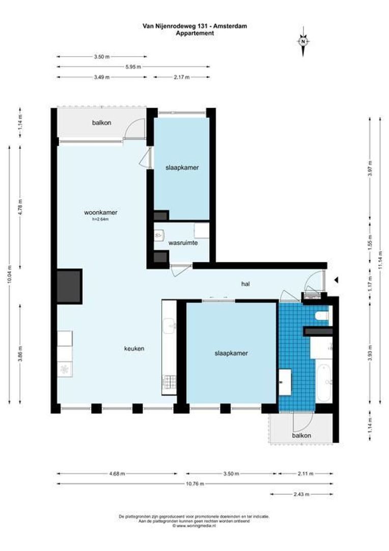 Van Nijenrodeweg 131 VI, Amsterdam foto-25 blur