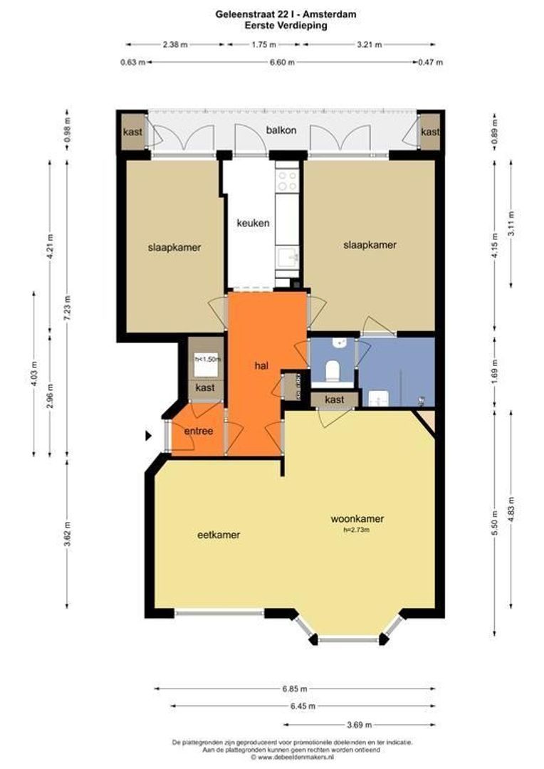 Geleenstraat 22 1, Amsterdam foto-21 blur