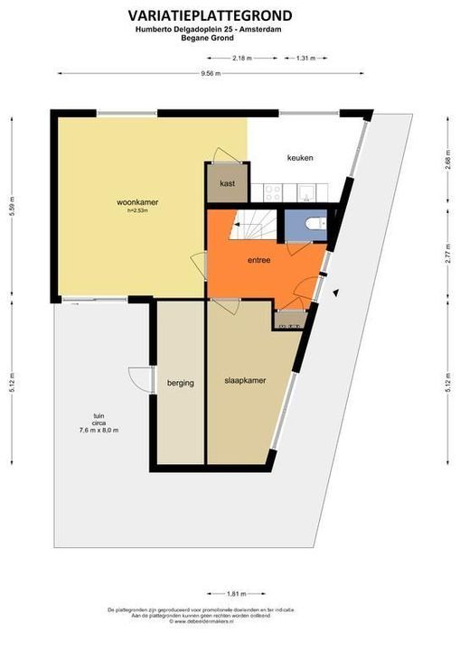 Humberto Delgadoplein 25 +PP, Amsterdam plattegrond-30