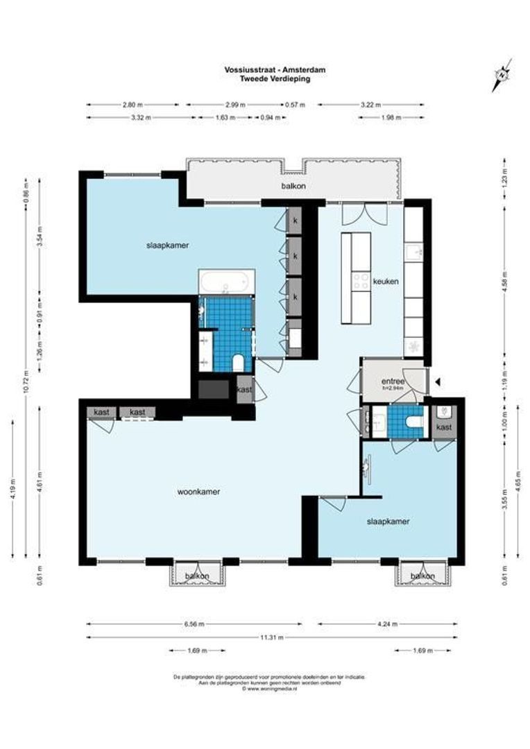 Vossiusstraat 6 C, Amsterdam foto-34 blur