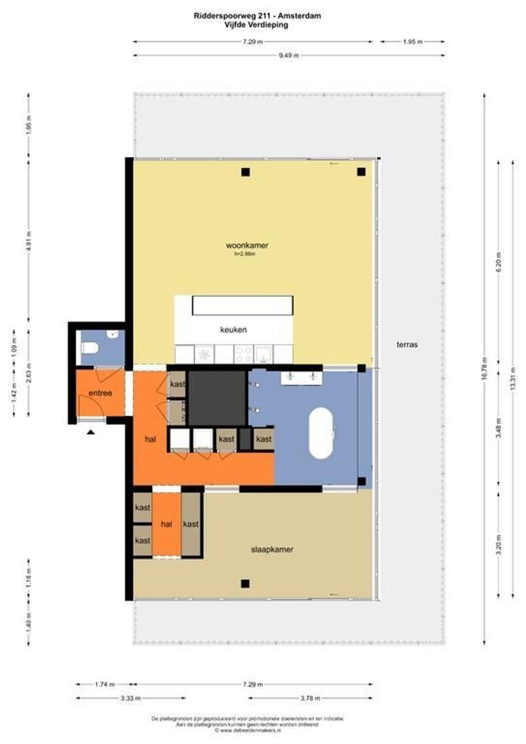 Ridderspoorweg 211, Amsterdam foto-66 blur