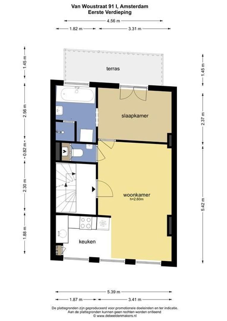 Van Woustraat 91 1, Amsterdam foto-23 blur