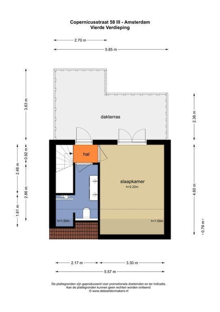 Copernicusstraat 58 III/IV, Amsterdam foto-26 blur