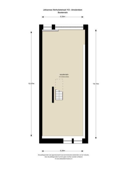 Johannes Verhulststraat 112, Amsterdam plattegrond-62
