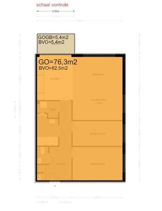 De Leeuw van Vlaanderenstraat 15, Amsterdam plattegrond-21