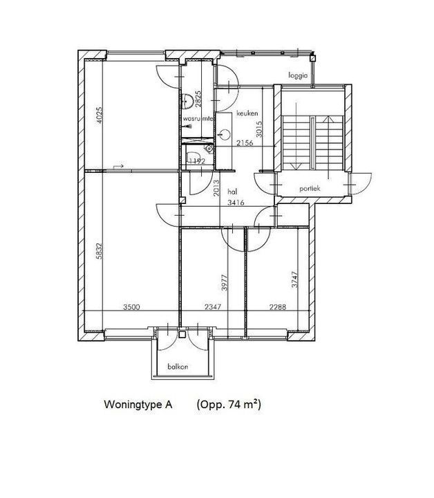 Woutertje Pietersestraat 23 3, Amsterdam plattegrond-20