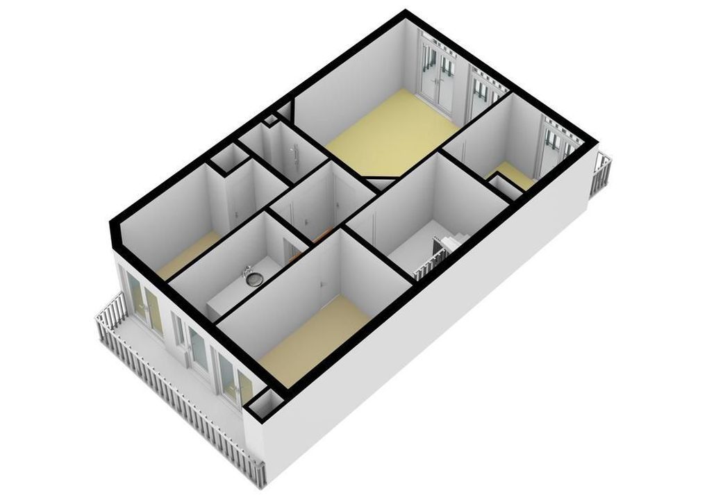 Geuzenkade 52 1, Amsterdam plattegrond-21