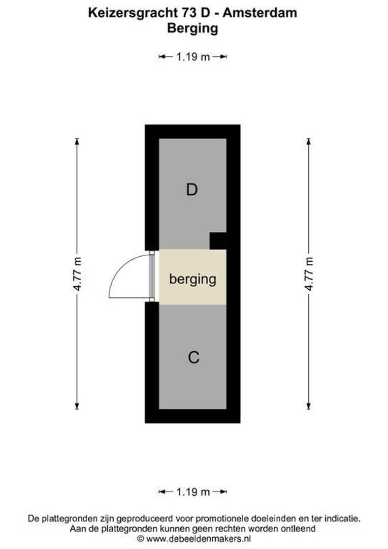 Keizersgracht 73 -D, Amsterdam foto-41 blur