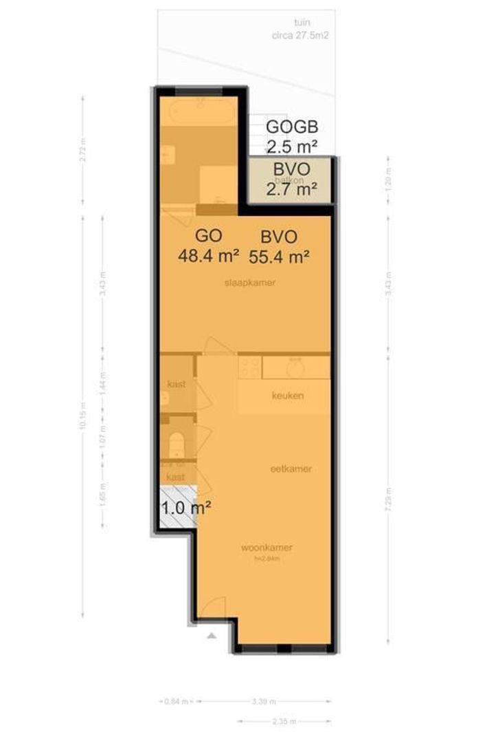 Potgieterstraat 65 H, Amsterdam foto-20 blur