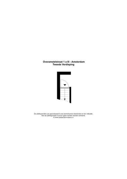 Overamstelstraat 1 -A3, Amsterdam plattegrond-37