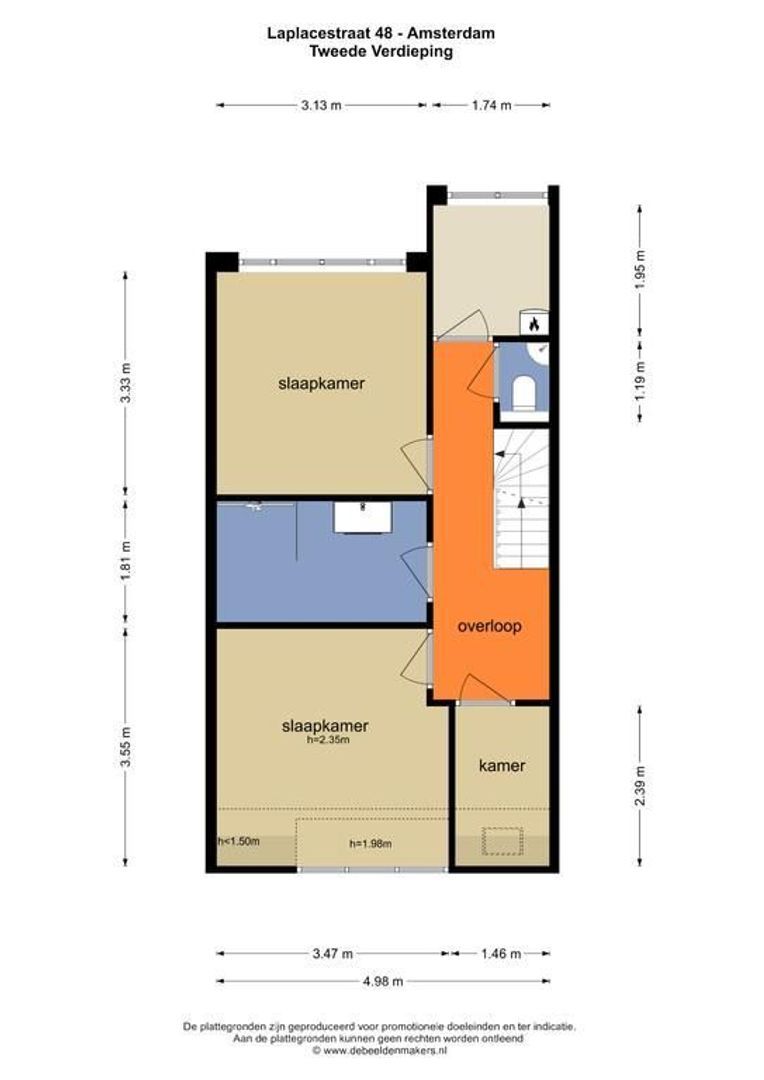 Laplacestraat 48 bv, Amsterdam foto-34 blur