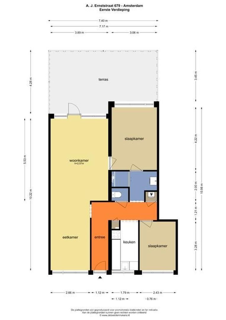 Arent Janszoon Ernststraat 679 -1, Amsterdam foto-20 blur