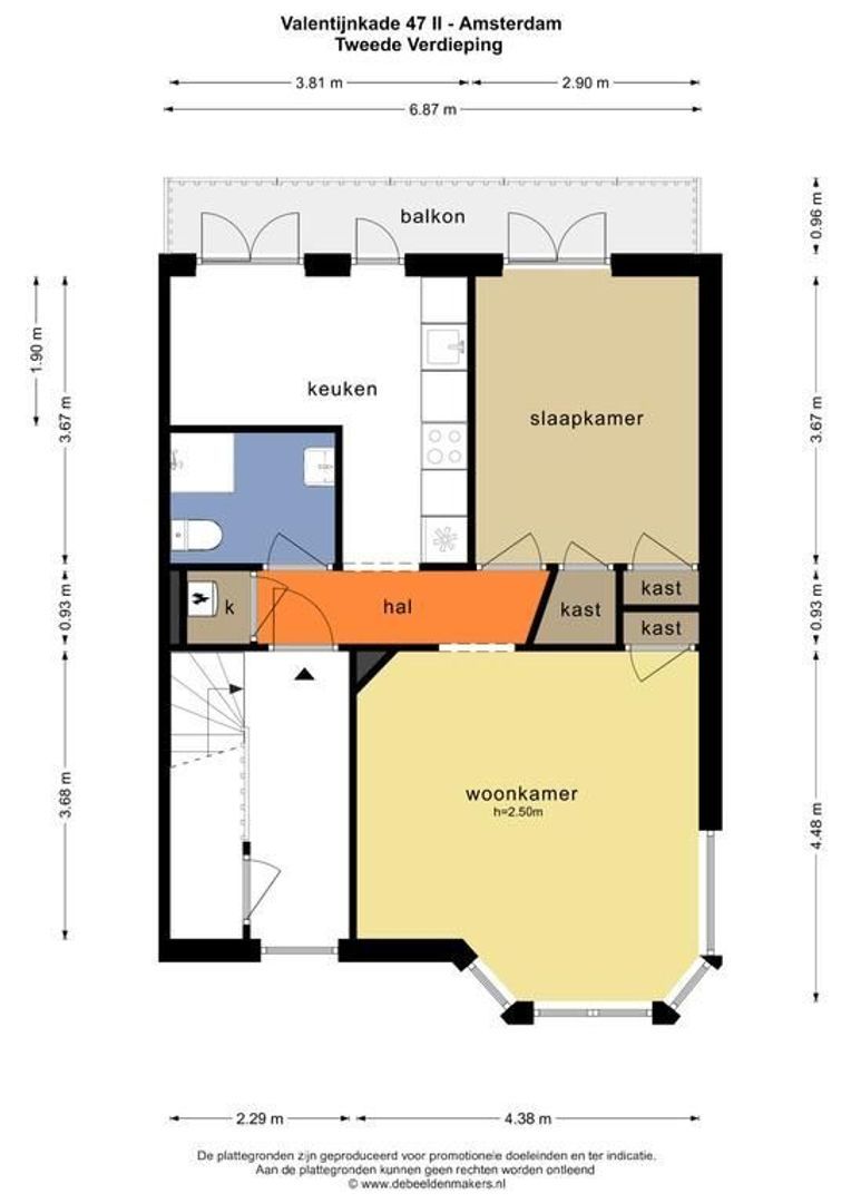 Valentijnkade 47 2, Amsterdam foto-21 blur